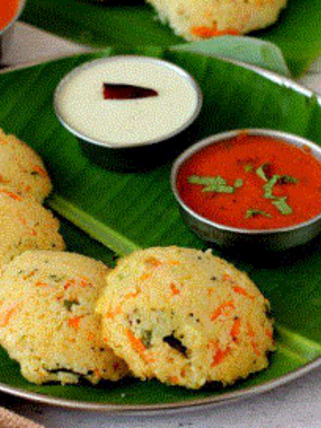 South Indian Masala Rava Idli Recipe Under 30 Minutes